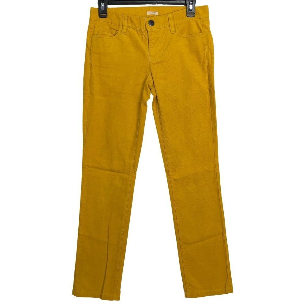 J CREW MATHSTICK CORDUROY STRAIGHT LEG SIZE 25S